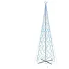vidaXL Arbre de Noël cône 3000 LED Bleues 230x800 cm