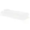 vidaXL Cadre de lit Blanc Bois massif 75x190 cm Petit simple