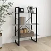 vidaXL Bibliothèque Sonoma gris 80x30x105 cm Bois d'ingénierie