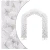 vidaXL Arche d'arbre de Noël Blanc 270 cm