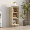 Buffet Chêne sonoma 34,5x32,5x90 cm Bois d'ingénierie