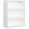 vidaXL Armoire murale suspendue Blanc 69,5x32,5x90 cm