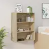 vidaXL Armoire murale suspendue Chêne sonoma 69,5x32,5x90 cm