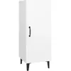 vidaXL Buffet Blanc 34,5x34x90 cm Bois d'ingénierie