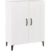 vidaXL Buffet Blanc 69,5x34x90 cm Bois d'ingénierie