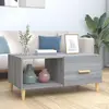vidaXL Table basse Sonoma gris 89,5x50x40 cm Bois d'ingénierie