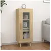 vidaXL Buffet Chêne sonoma 34,5x34x90 cm Bois d'ingénierie