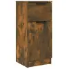 vidaXL Buffet Chêne fumé 30x30x70 cm Bois d'ingénierie