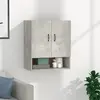 vidaXL Armoire murale Gris béton 60x31x70 cm Bois d'ingénierie