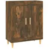 vidaXL Buffet Chêne fumé 69,5x34x90 cm Bois d'ingénierie