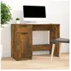 vidaXL Bureau Chêne fumé 100x50x75 cm Bois d'ingénierie