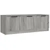 vidaXL Meuble TV Sonoma gris 102x35x36,5 cm Bois d'ingénierie