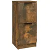 vidaXL Buffet Chêne fumé 30x30x70 cm Bois d'ingénierie