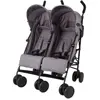 X Adventure Poussette Double Canne Gris