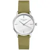 Montre femme Rosefield RMOLS-R05 - Bracelet Cuir Vert