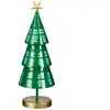 Mica Decorations Décoration Arbre de Noël - H46 x Ø13 cm - Fer - Vert
