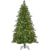 Black Box Sapin de Noël artificiel étroit LED H185