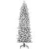 Black Box Trees Sapin de Noël artificiel étroit H230