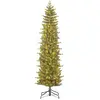 Black Box Trees Sapin de Noël artificiel étroit LED H260