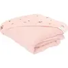 Little Dutch Cape de bain brodée Blossom (75 x 75 cm)