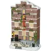 Luville Village de noël miniature façade entrepôt H29