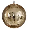 House of Seasons Boule à facettes de Noël champagne D25