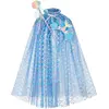 Souza For Kids Ensemble cape sirène + diadème + baguette Marlya (5-7 ans)