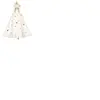 Souza Cape licorne blanc cassé (4-8 ans)
