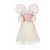 Flora robe et ailes, 3-4 ans