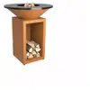 Brasero OFYR Classic Storage Corten 85 OC3C85