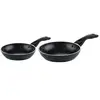 SET DE POÊLES Westinghouse - Poêle à frire 24 CM + 28 CM - Marbre Noir