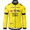 Agu Maillot Visma Lease a Bike 2024 Replica manche longue jaune - XXL