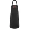 LE SITE DE LA PIECE Tablier de cuisine artisanal cuir Buffalo noir Witloft
