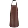 Tablier de cuisine artisanal cuir pleine fleur Buffalo Chocolat Witloft