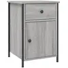 vidaXL Table de chevet sonoma gris 40x42x60 cm bois d'ingénierie