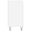 vidaXL Buffets 3 pcs Blanc Bois d'ingénierie