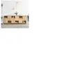vidaXL Buffets 3 pcs Chêne sonoma Bois d'ingénierie