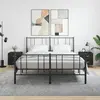 vidaXL Tables de chevet 2 pcs noir 40x35x47,5 cm bois d’ingénierie