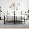 vidaXL Tables de chevet 2 pcs blanc 40x35x50 cm bois d’ingénierie