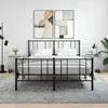 vidaXL Tables de chevet 2 pcs gris béton 40x30x50 cm bois d'ingénierie