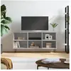 vidaXL Meuble TV sonoma gris 103,5x30x50 cm bois d'ingénierie