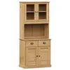 vidaXL Buffet haut VIGO 78x40x175 cm bois massif de pin 3188301