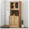 vidaXL Buffet haut VIGO 78x40x175 cm bois massif de pin
