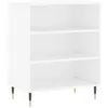 vidaXL Buffet blanc 57x35x70 cm bois d’ingénierie