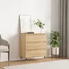 vidaXL Sideboard chêne Sonoma 60x35x70 cm bois composite