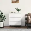 vidaXL Vidaxl Buffet Blanc 60x35x70 Cm Bois D'ingénierie