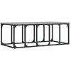 vidaXL Table basse sonoma gris 100x50x35,5 cm bois d'ingénierie