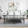 vidaXL Tables de chevet 2 pcs blanc 40x35x47,5 cm bois d’ingénierie