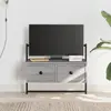 vidaXL Meuble TV mural sonoma gris 60,5x30x51 cm bois d'ingénierie