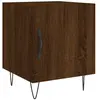 vidaXL Table de chevet chêne marron 40x40x50 cm bois d’ingénierie
